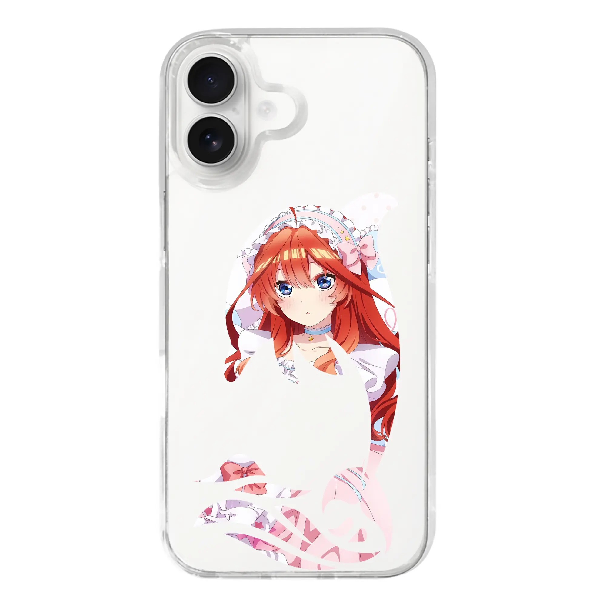 五等分の花嫁 グッズ 中野 五月 - iPhone 17シリーズ 透明スマホケース – 薄型・耐衝撃・精密フィット保護カバー